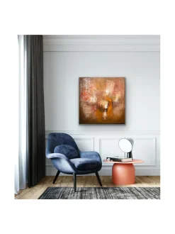 Jupiter, öljyvärimaalaus, 90x90 cm