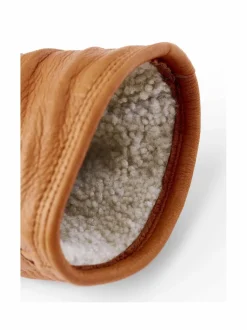 Karvavuoratut nahkakäsineet