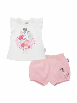 Kukkaseppele-shortsisetti 2-osainen