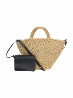 Large Chelsea Tote in Natural Raffia -laukku