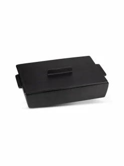 Large -kannellinen uunivuoka ja korkkialusta, 35 x 23,5 x 10,5 cm