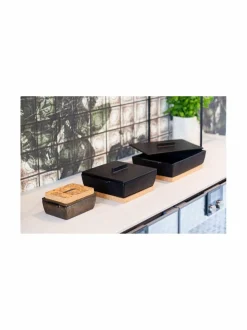 Large -kannellinen uunivuoka ja korkkialusta, 35 x 23,5 x 10,5 cm