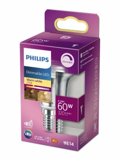 LED 60W E14 Warm White Dimming -heijastinlamppu