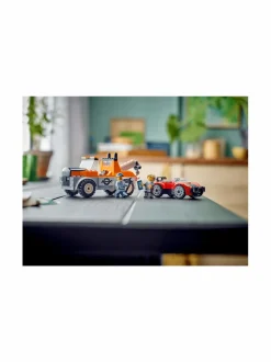 LEGO City Hinausauto ja urheiluautokorjaamo 60435