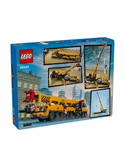 LEGO City Keltainen ajettava rakennusnosturi 60409