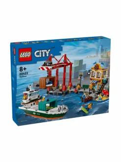 LEGO City Merisatama ja rahtilaiva 60422