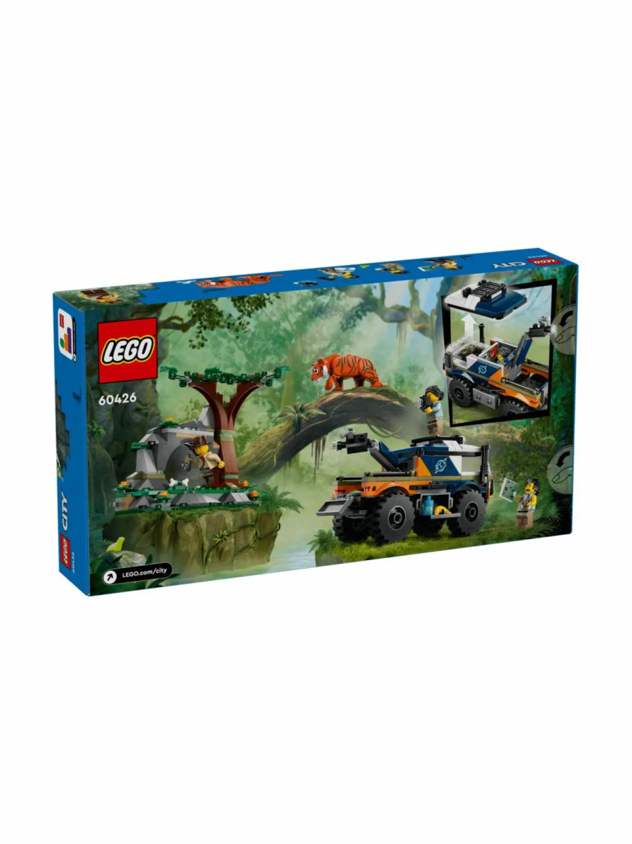 LEGO City Viidakkotutkijan maastoauto 60426