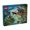 LEGO City Viidakkotutkijan helikopteri leirissä 60437