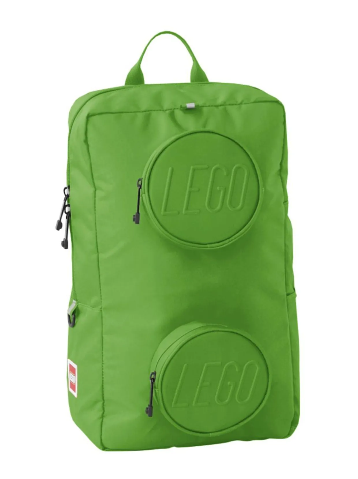 LEGO Reppu 1x2-Lego-palikka, kirkkaanvihreä