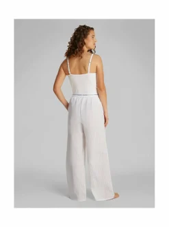 Logo Poplin -pyjamahousut