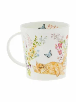 Lomond Floral Cats Ginger -muki 320 ml