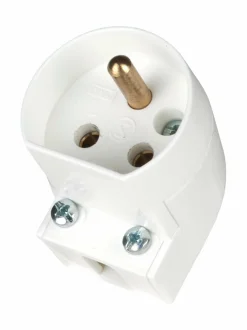 Maadoitettu valaisinpistorasia