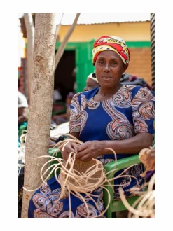 Majani Shopper Basket Duo M -olkalaukku