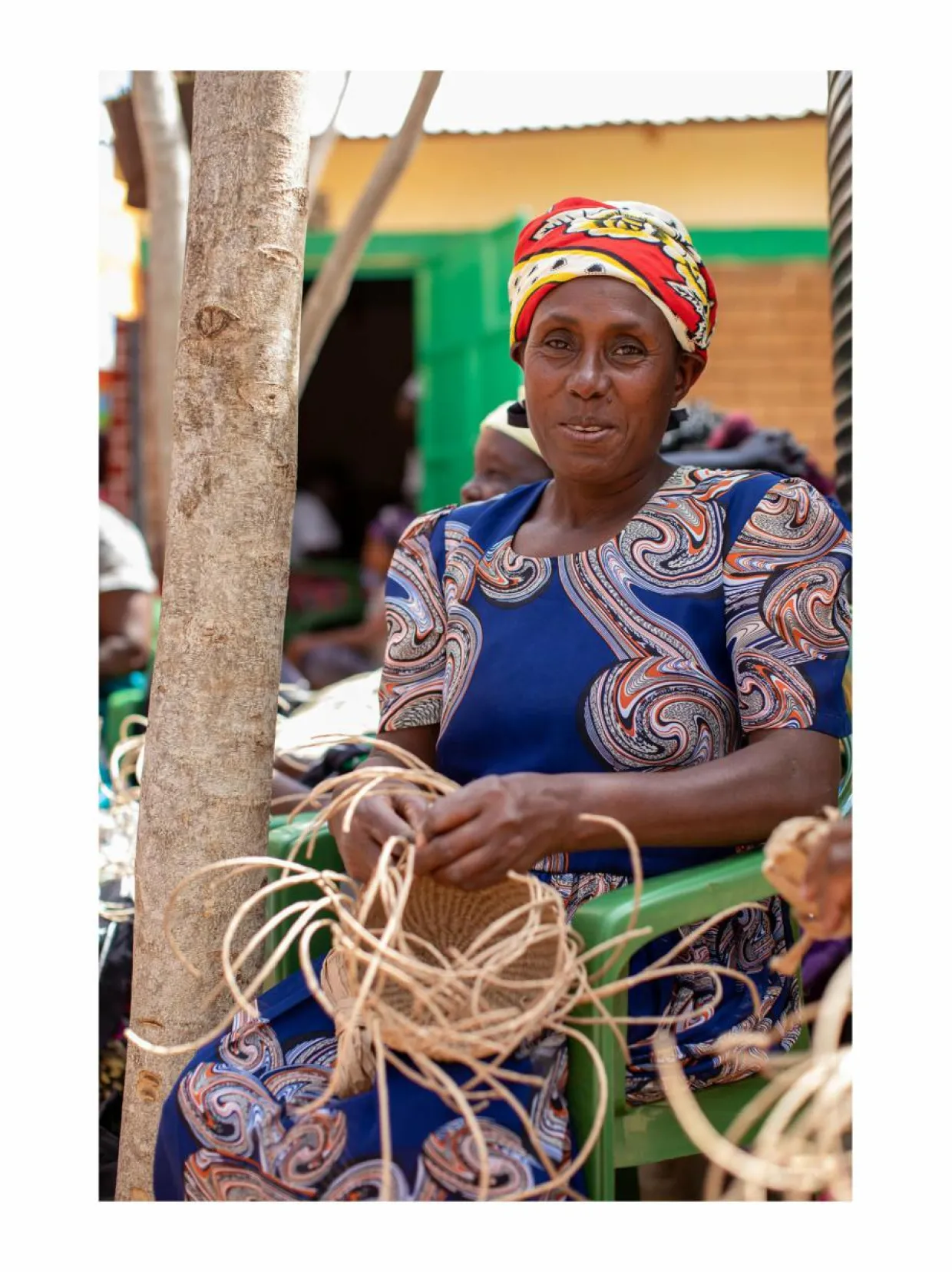 Majani Shopper Basket M -olkalaukku