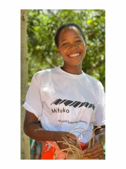 Majani Shopper Basket Rainbow M -olkalaukku