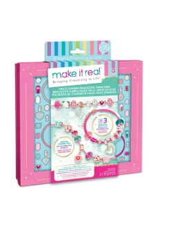 MAKE IT REAL Think pink -rannekorujen valmistussetti