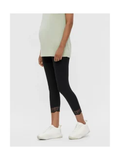 Mamalicious MlEliana 3/4 Jersey Lace Leggin 2 pack odotushousut