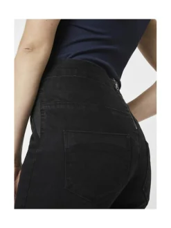 Mamalicious MlLola Slim Black Jeans housut