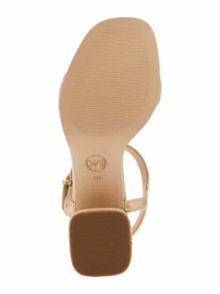 Mandy Mid -korolliset nahkasandaalit