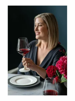 Manufacture Rock -punaviinilasi 4 kpl