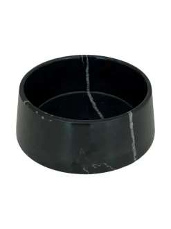 Marmorinen design ruokakulho - Musta