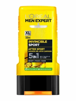 Men Expert Invincible Sport 5in1 -suihkugeeli, 300ml