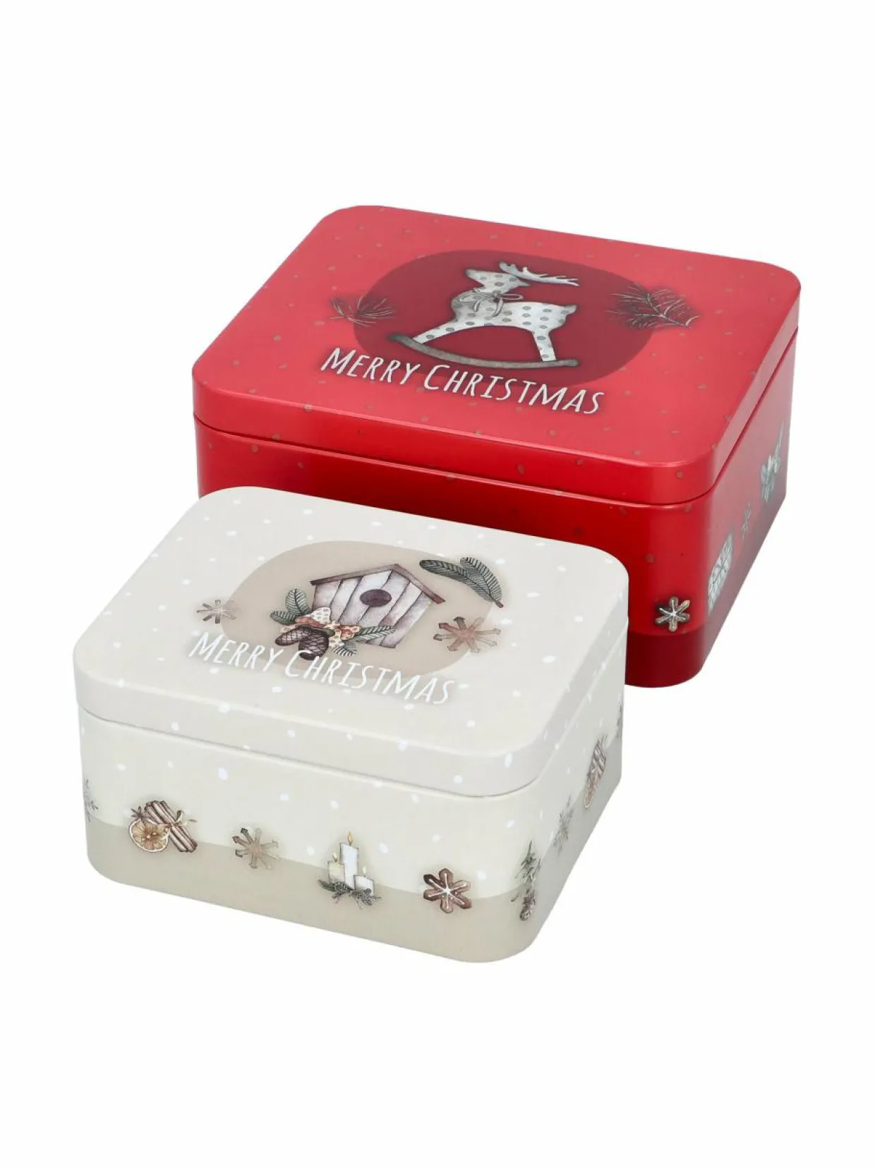 Merry Christmas S + M -leivonnaisrasiat 2 kpl