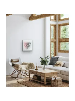 Metallic heart 60x60 akustiikkateos