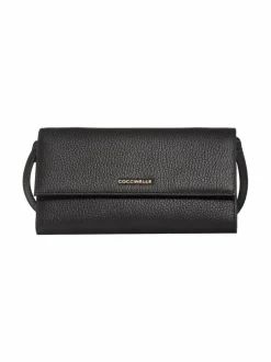 Metallic Soft Wallet With Strap -lompakkolaukku
