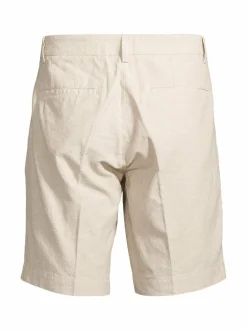 Mexico-pellavasekoitteiset chinoshortsit