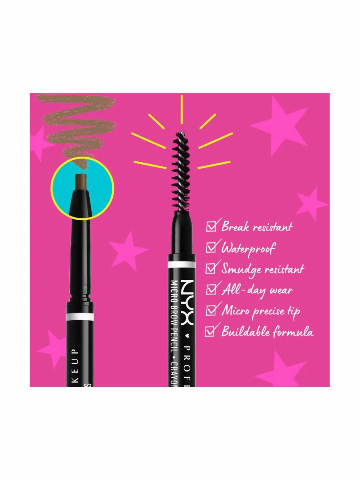 Micro Brow Pencil -kulmakynä