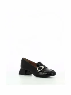 Mid Heel Buckle -nahkaloaferit