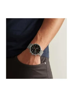 MIMOSAA CHRONO 41MM -RANNEKELLO, NAHKARANNEKE