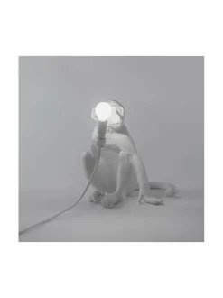Monkey Lamp Sitting -pöytävalaisin, 32 x 34 x 30 cm