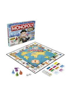 MONOPOLY Lautapeli Maailman ihmeet (suomenkielinen)
