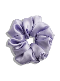 Mulberry Silk Scrunchie -hiusdonitsi - vaaleanvioletti