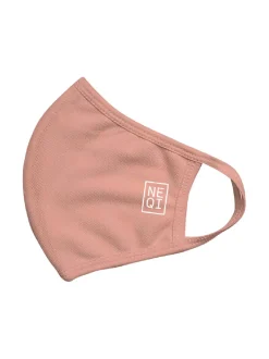 NEQI Reusable Face Mask Pink, S-M 3kpl