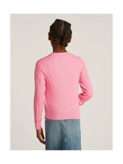 Neuletakki minipalmikkokuvioinnilla