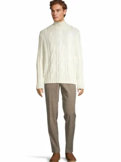 Olsen-villasekoiteneule palmikkokuviolla