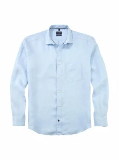 Olymp -pellavakauluspaita