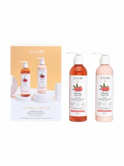 Organic Castor Duo Set -hiustenhoitopakkaus, 2 tuotetta