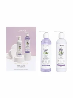 Organic Sage Duo Set -hiustenhoitopakkaus, 2 tuotetta