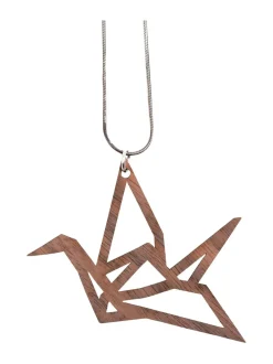 Origami Swan -kaulakoru, pähkinäpuu