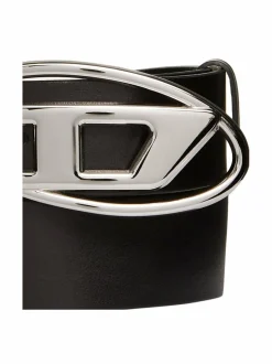 Oval D Logo -nahkavyö