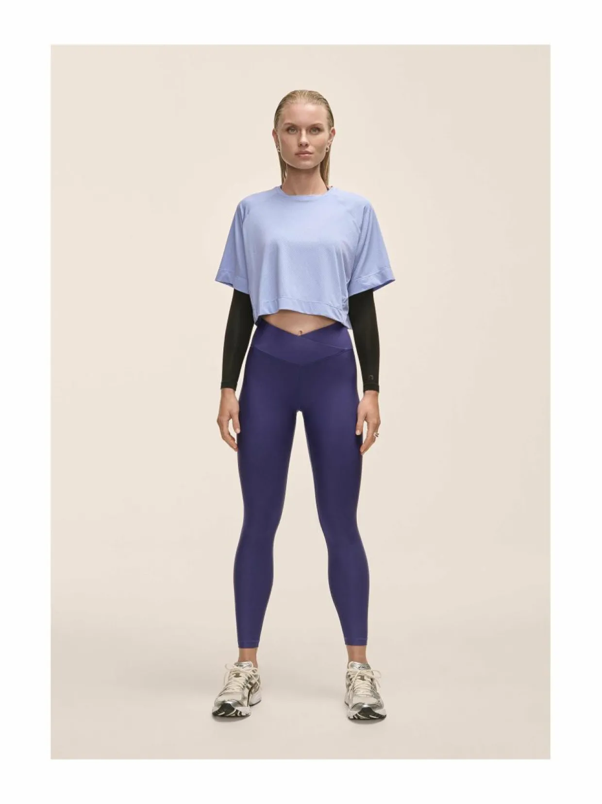 Overlap High Waist -treenitrikoot