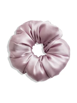 Oversized Pillow Scrunchie -hiusdonitsi - vaaleanpunainen
