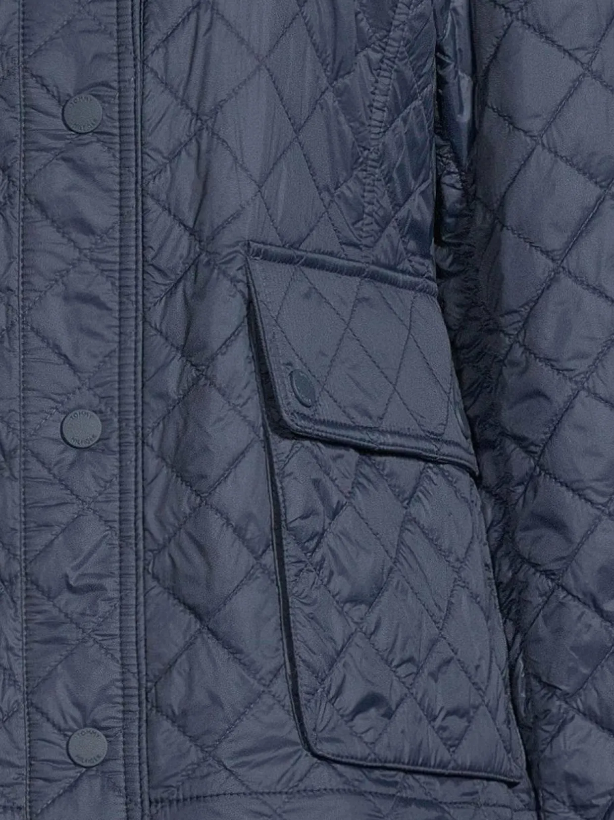 Padded Nylon Slim -tikkitakki