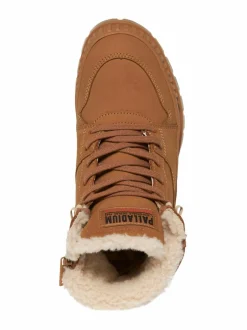 Pallashock Warm -nahkanilkkurit tekoturkisvuorilla