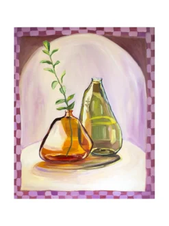 Pas de Deux-öljyvärimaalaus, 73x60 cm, Pia Rydman