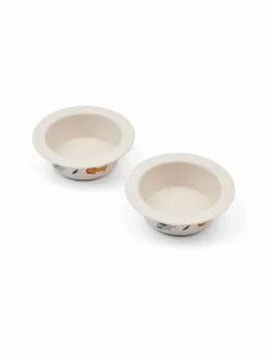 Peony Printed Suction Bowl -ruokailukulho 2 kpl